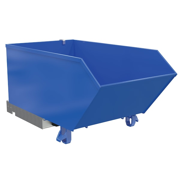 LOW PROFILE HOPPER LD .33 CUBIC YARD-BLUE